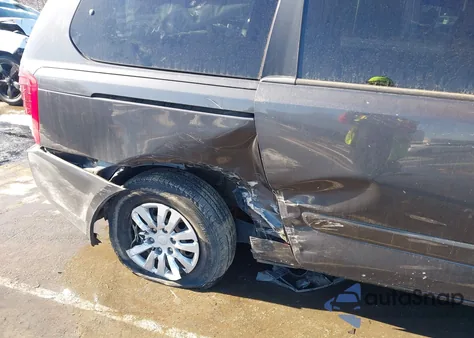 2012 Kia Sedona Lx из США, поврежденный, VIN KNDMG4C71C6459035